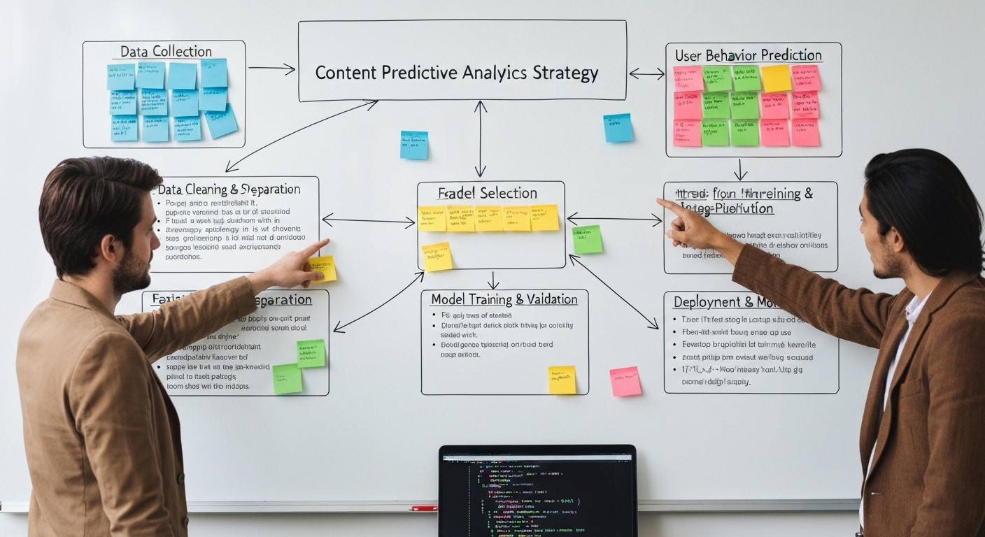 Steps in developing a predictive analytics strategy