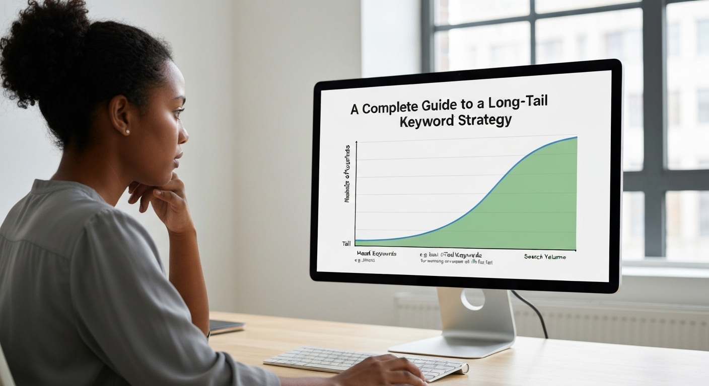 Wan Komplit Gaed long wan Long - Tail Keyword Strategy Example blong Impruvum SEO blong Yu