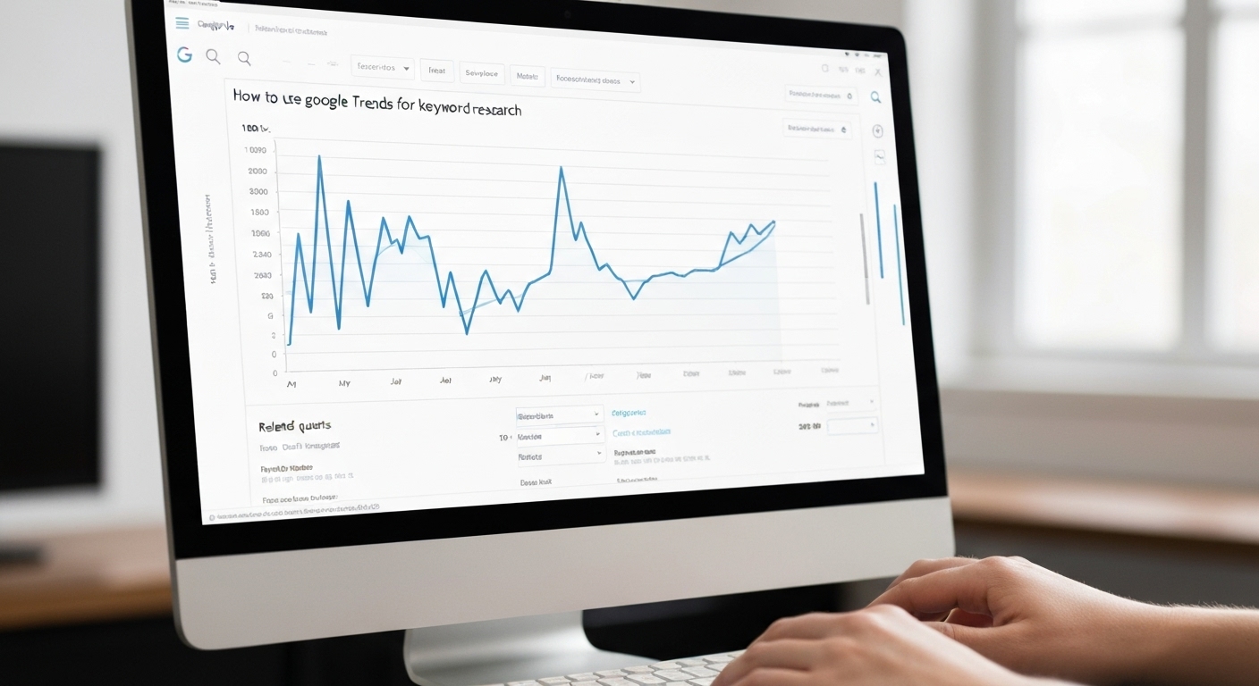 A Google Trends graph illustrating search interest for a keyword over time.