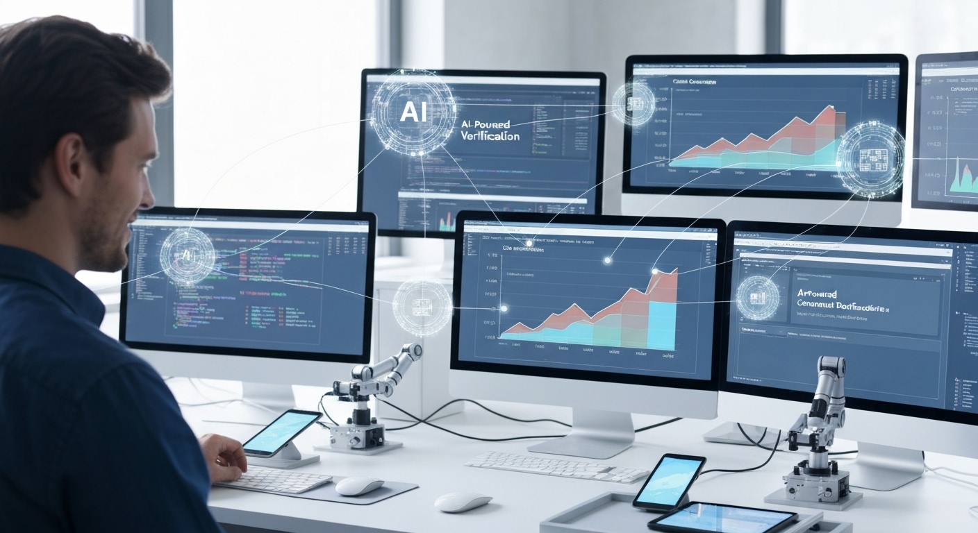 AI automating software testing processes