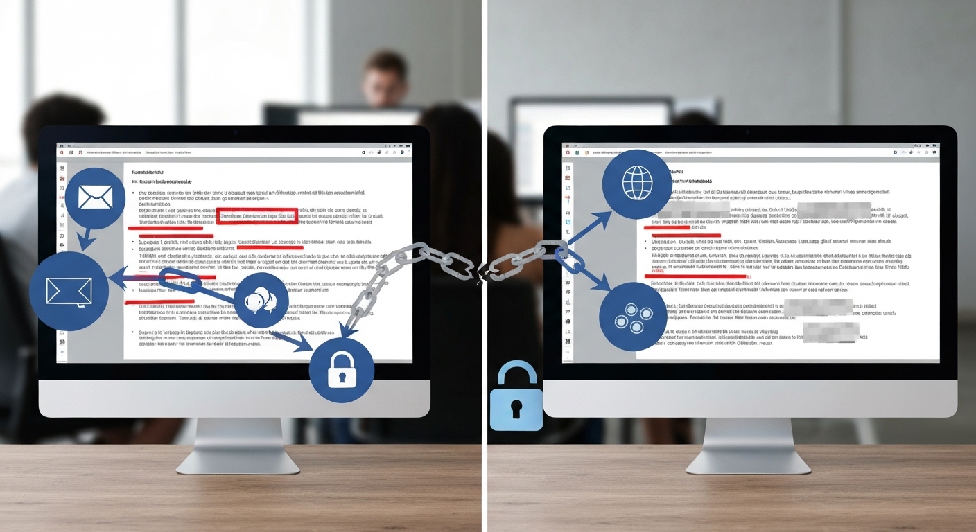 Visual representation of data anonymization and pseudonymization techniques