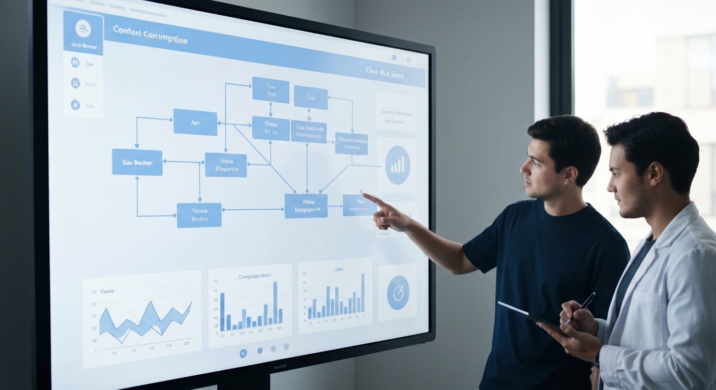 Churn prediction model example