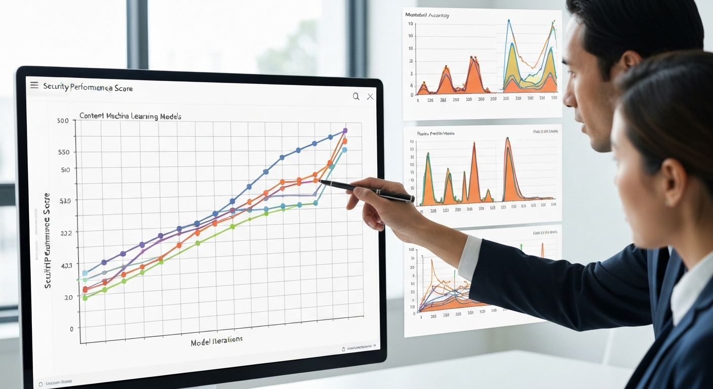 Regression analysis showing data trends