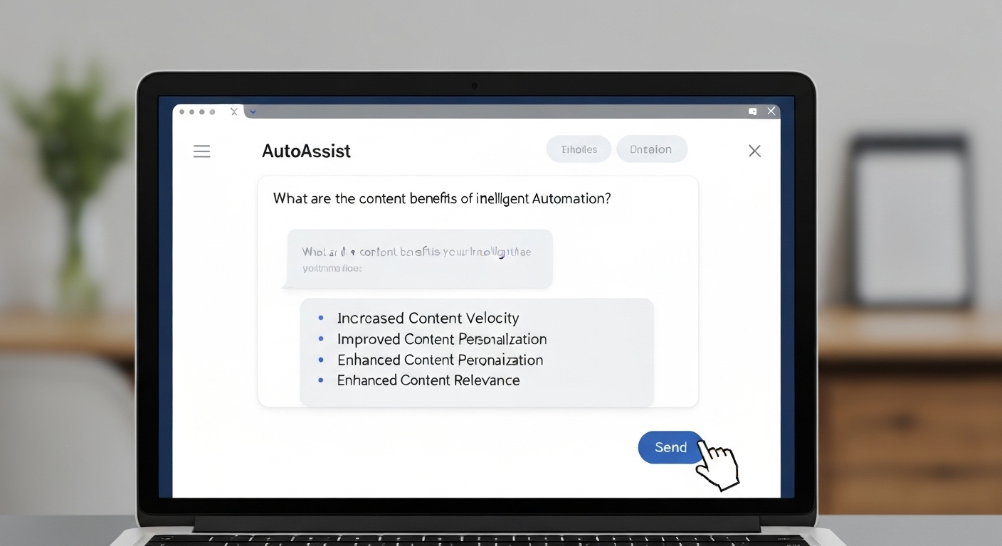 Screenshot of an AI-powered chatbot providing customer service.