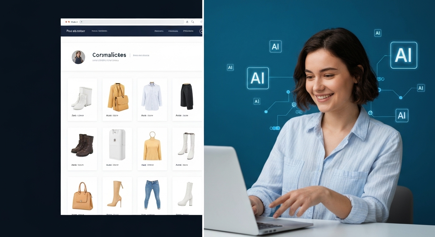 Illustration de la transformation de la personnalisation e-commerce par l