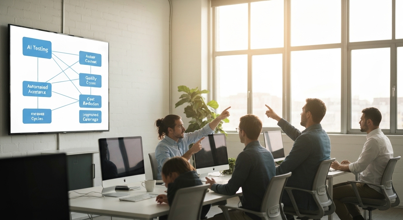 Benefits of using AI for software testing