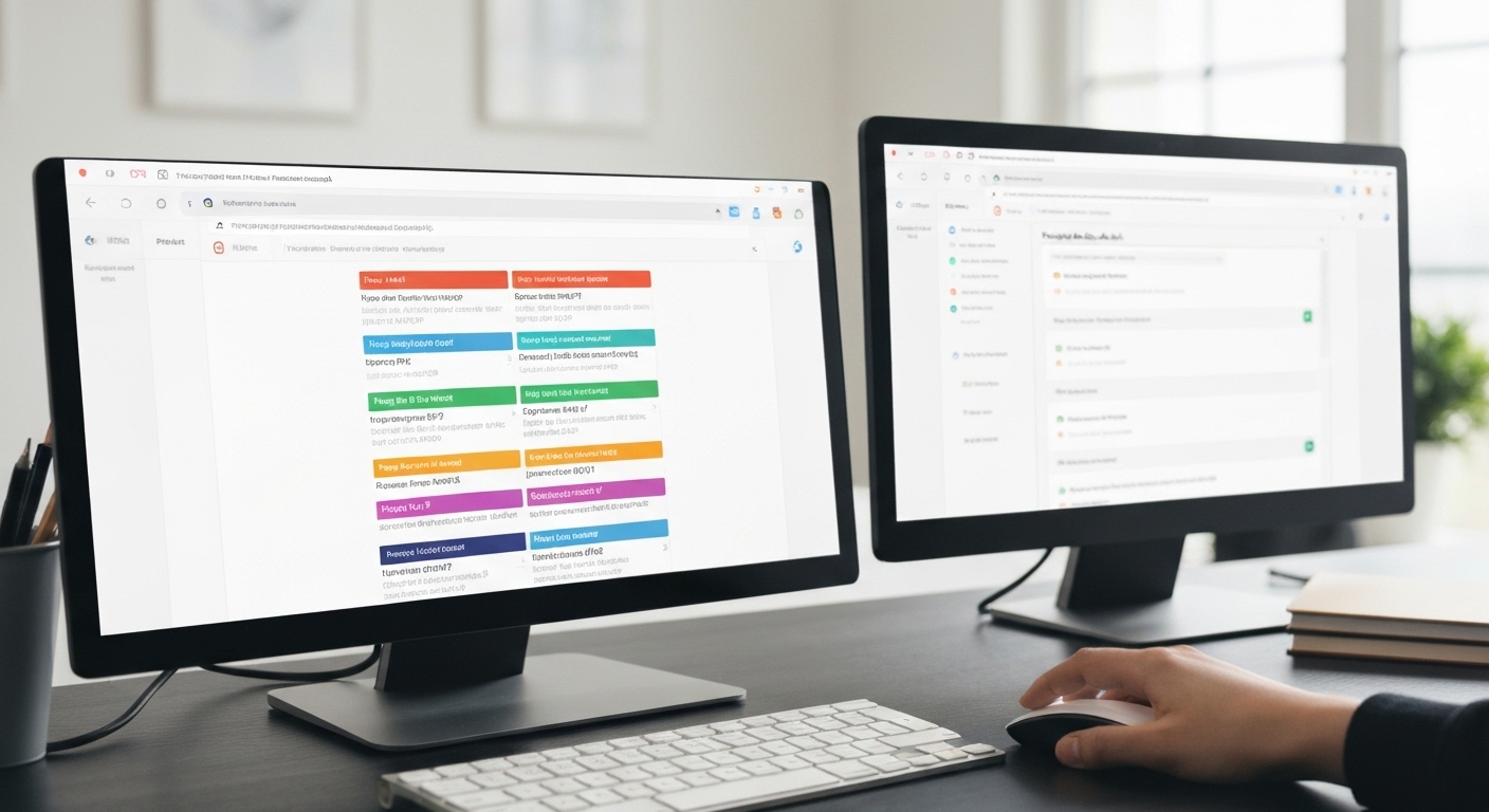 Various keyword research tools being used to identify questions for PAA optimization.