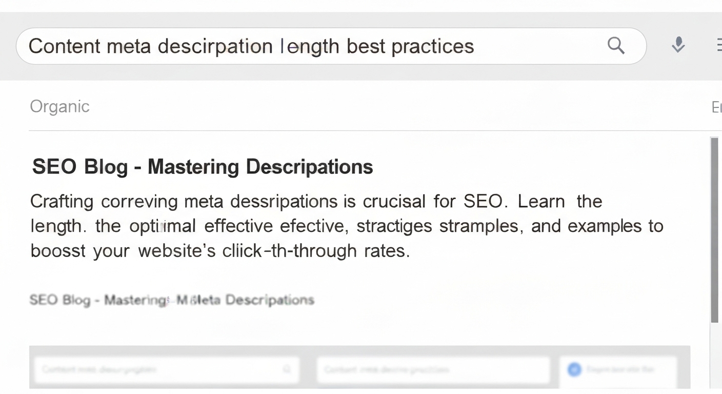 meta description length best practices