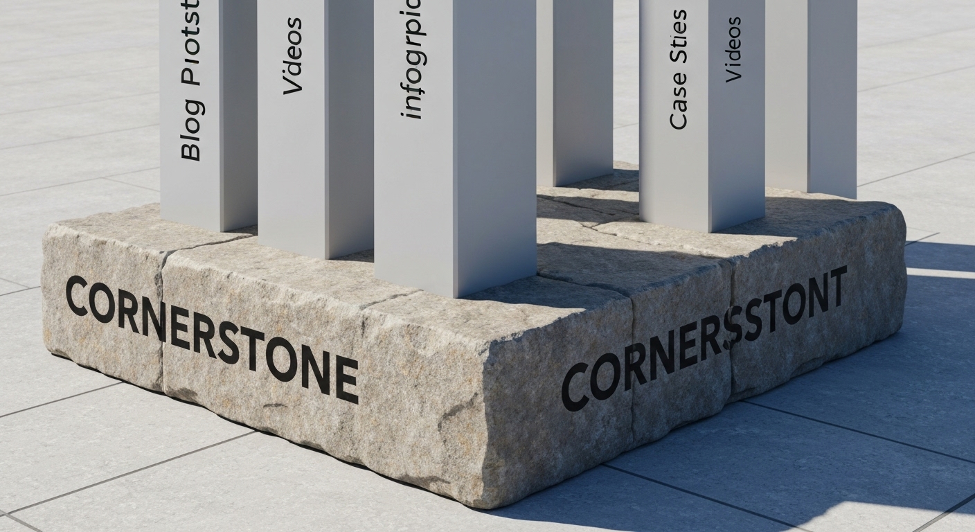 what is a cornerstone content strategy