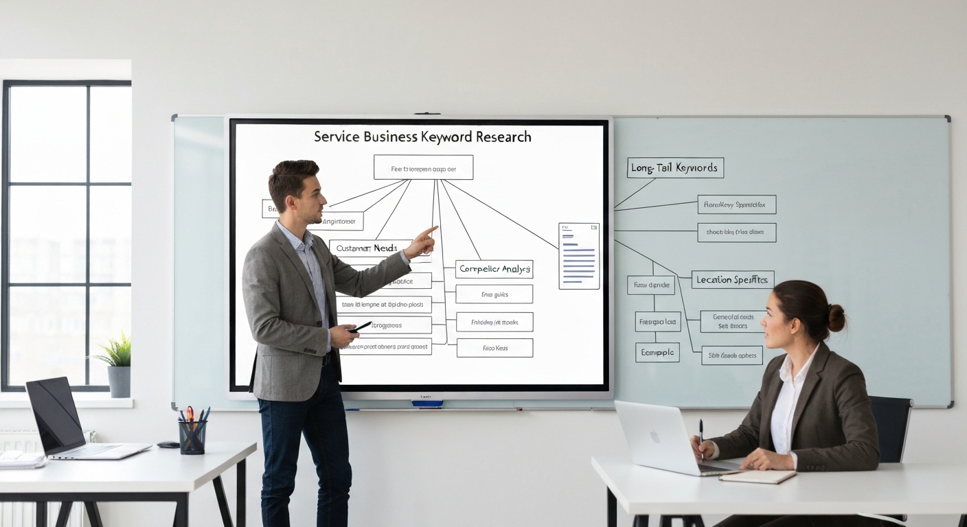 how to find keywords for a service business